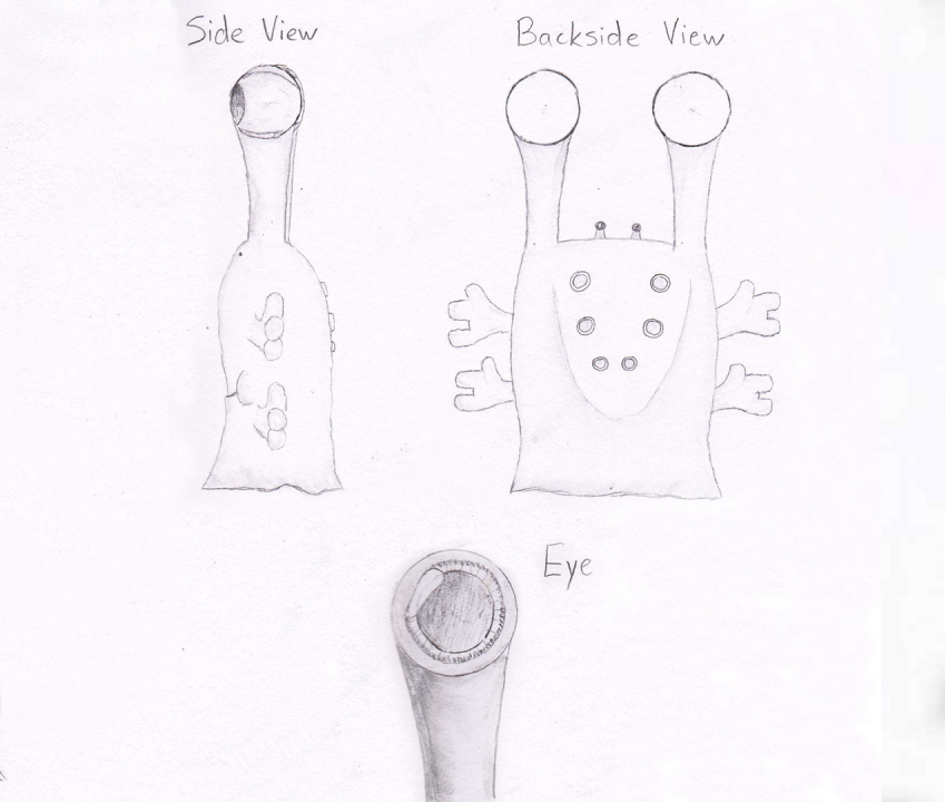 My Crashed Alien Wireframe