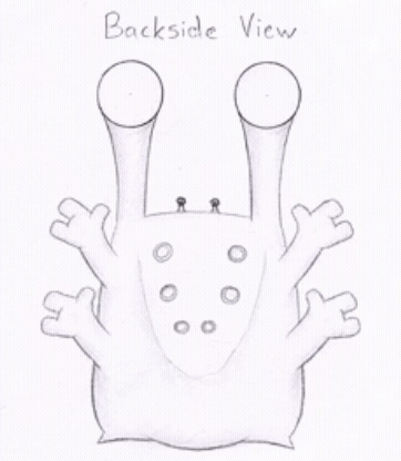 My Crashed Alien Wireframe