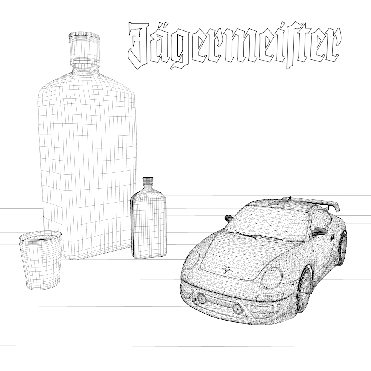 Jager Ad Wireframe