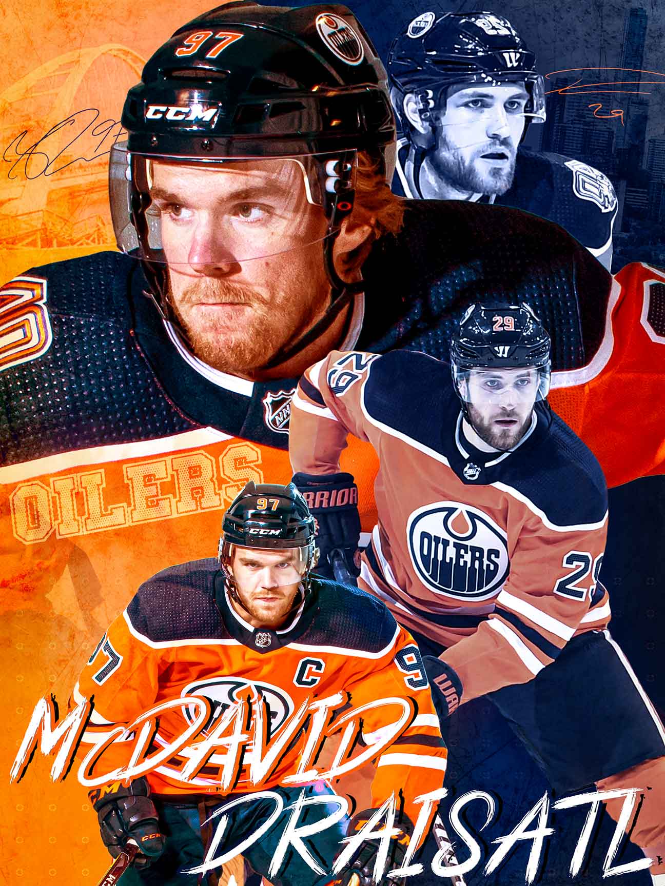 Edmonton Oilers Poster