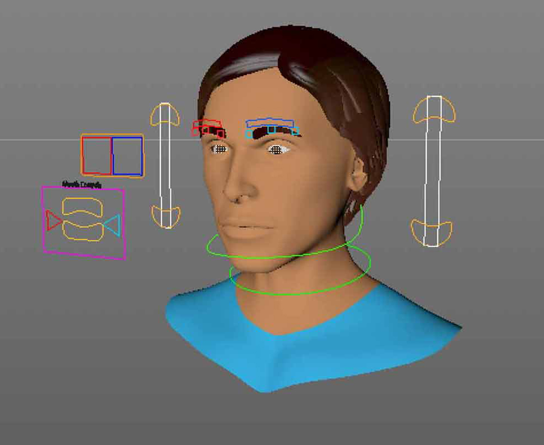 Male Facial Rig